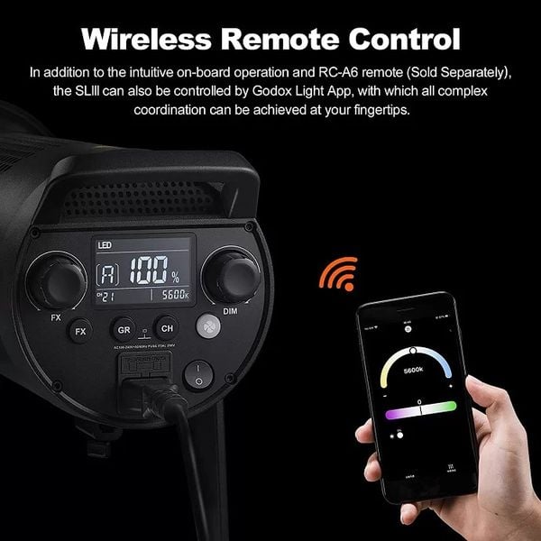 Godox SL150III Bi Color hoạt động siêu yên tĩnh