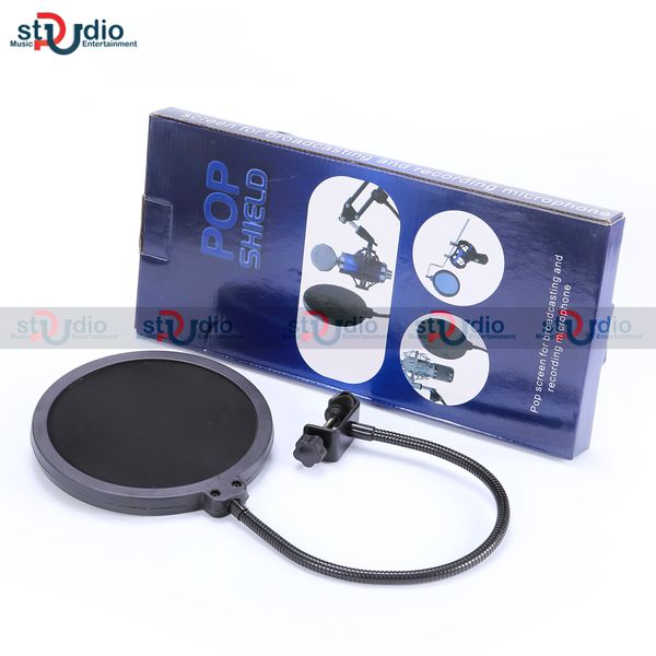 Màng lọc âm (pop filter) dành cho micro thu âm