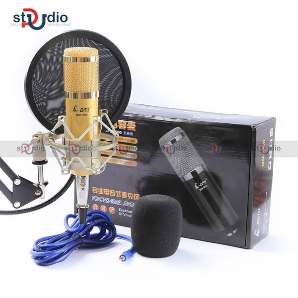 Bộ livestream Sound Icon Upod Pro + Mic thu âm BM 900 Ami