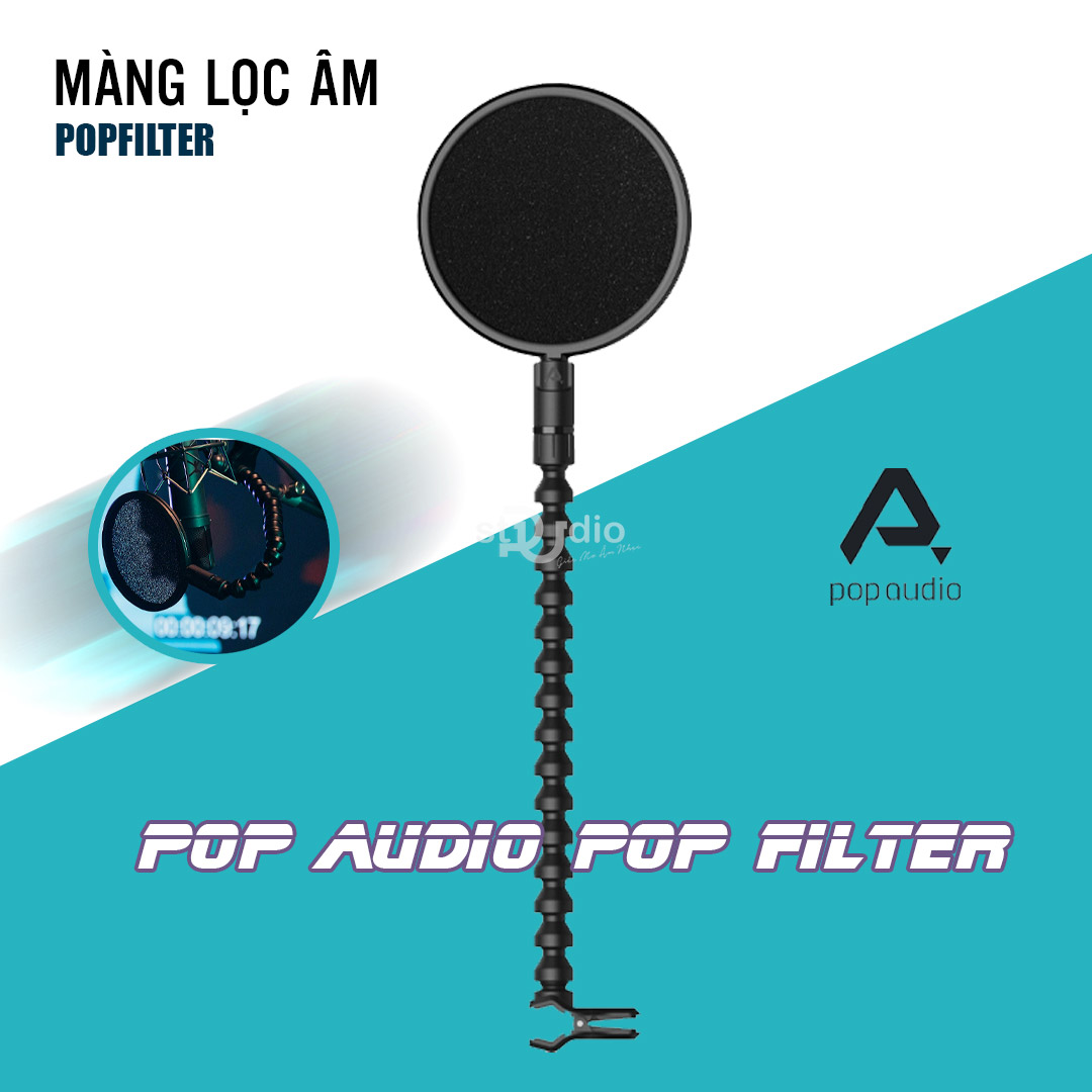 Màng lọc âm Pop Audio Pop Filter (Studio Edition)