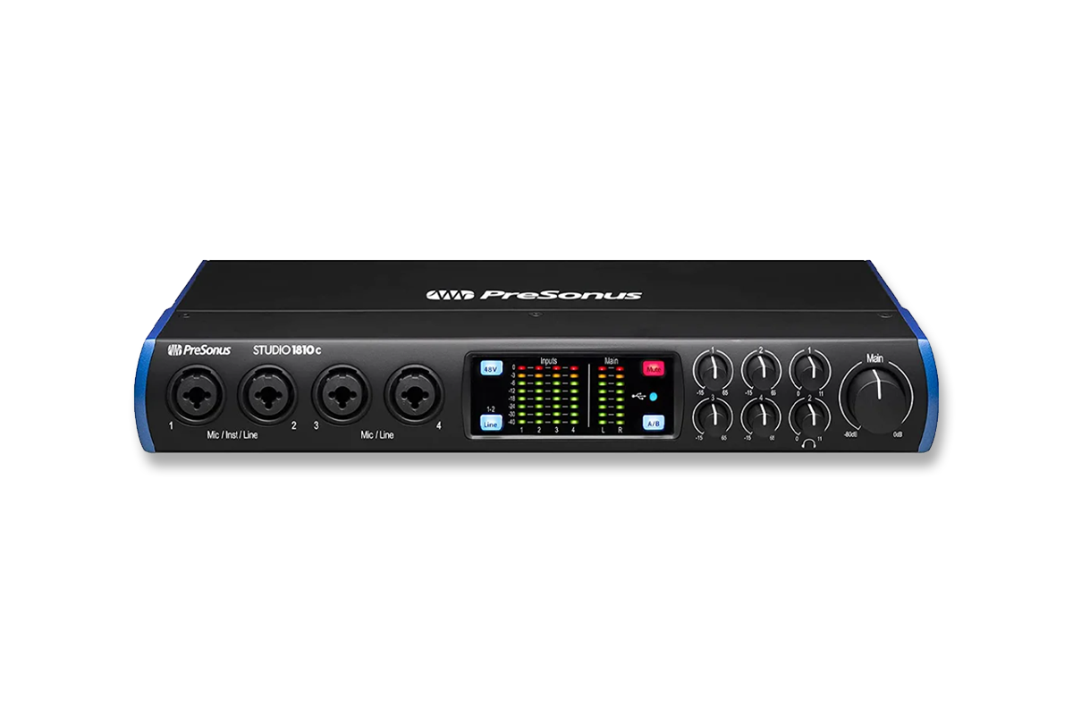 Sound card thu âm chuyên dụng Presonus Studio 1810C