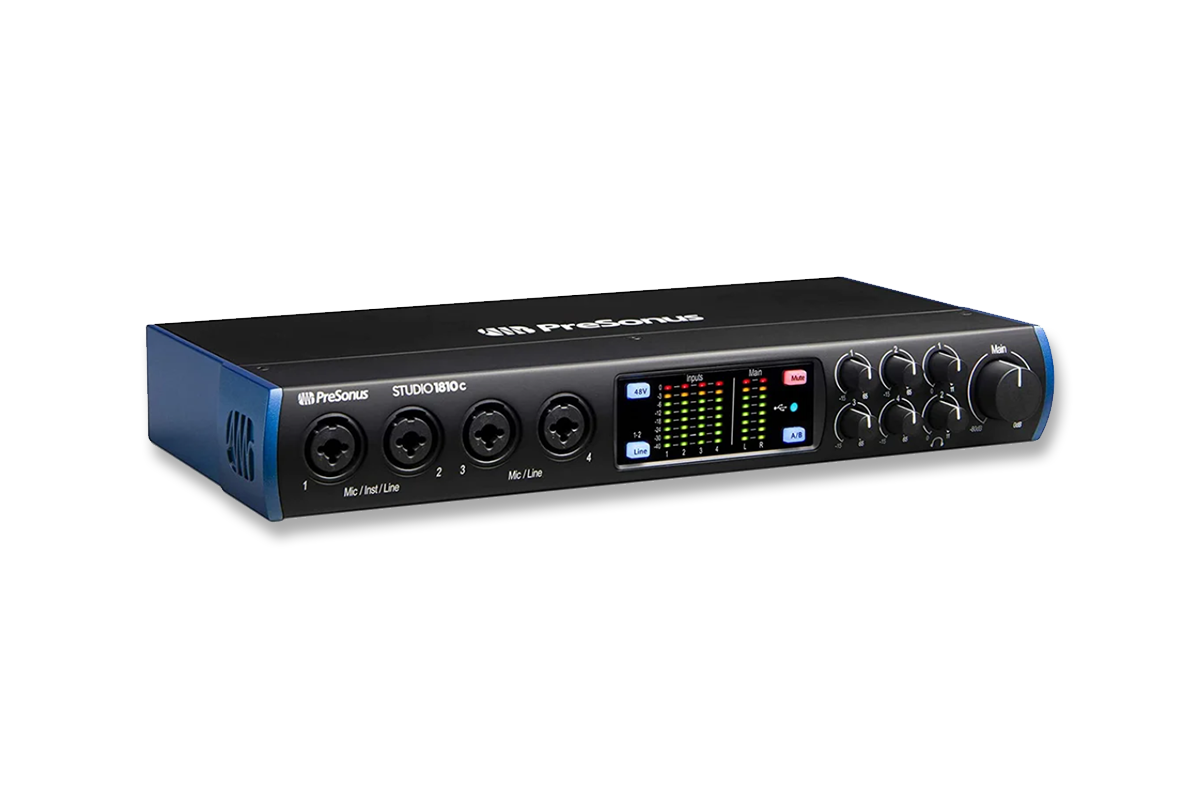 Sound card thu âm chuyên dụng Presonus Studio 1810C