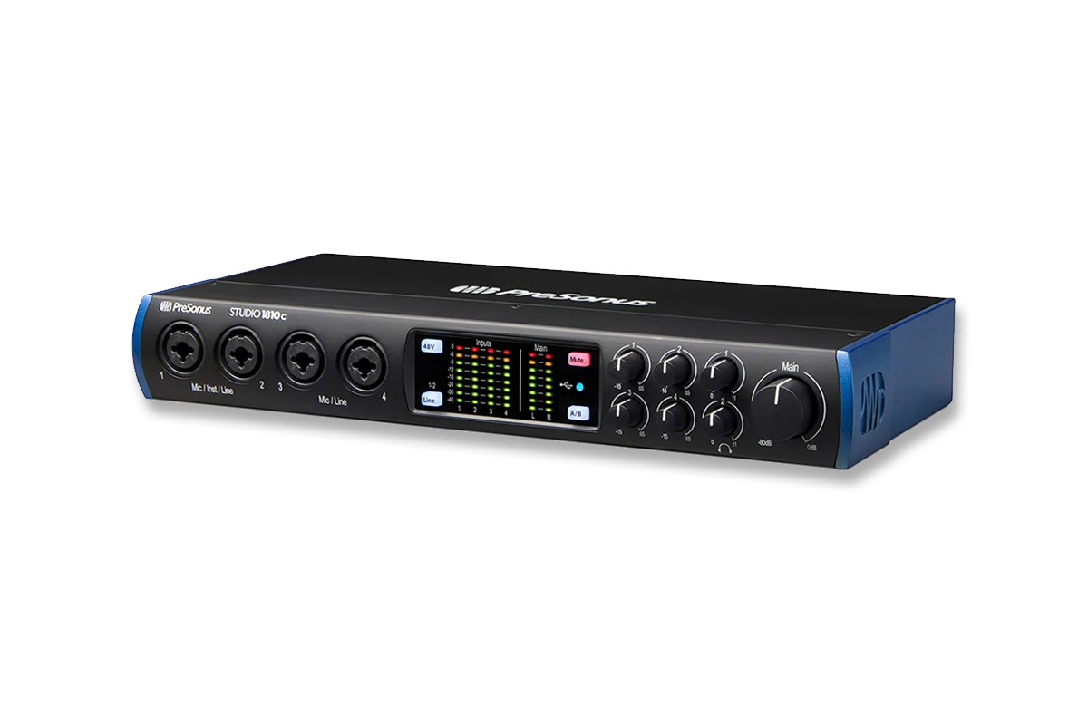 Sound card thu âm chuyên dụng Presonus Studio 1810C