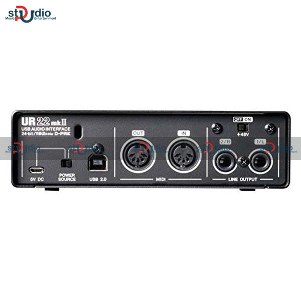 Soundcard thu âm Yamaha Steinberg UR22 MKII, Interface thu âm tại nhà