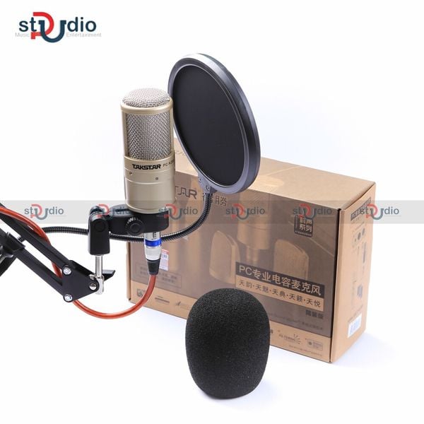 Bộ livestream Icon Upod Pro + Mic thu âm Takstar PC-K200
