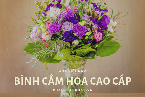 bình cắm hoa pha lê đẹp