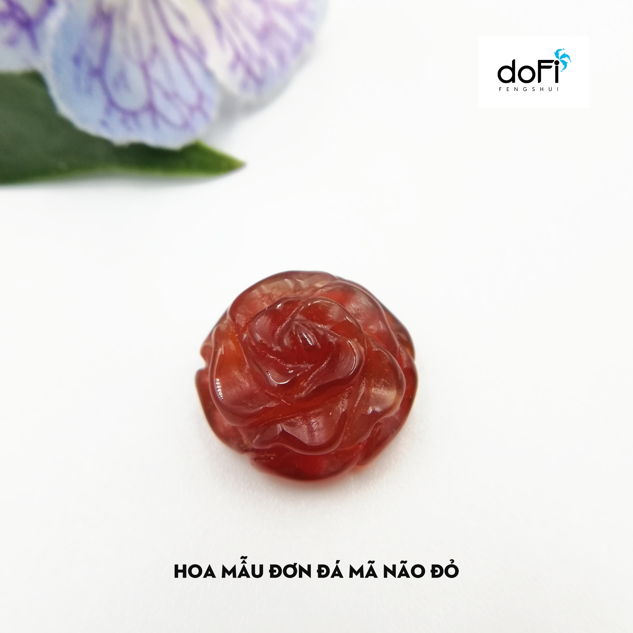 Mặt dây Hoa mẫu đơn