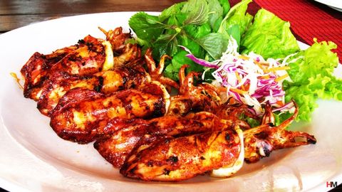 Những món cực ngon được làm từ mực trứng