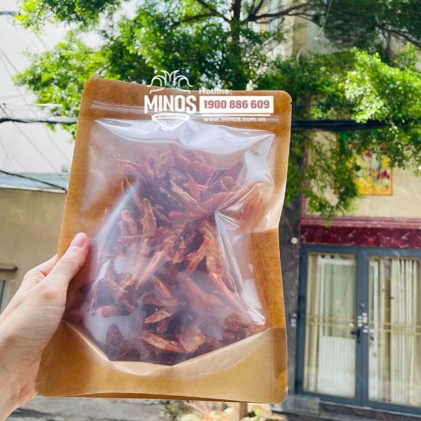 snack tôm sấy muối ớt