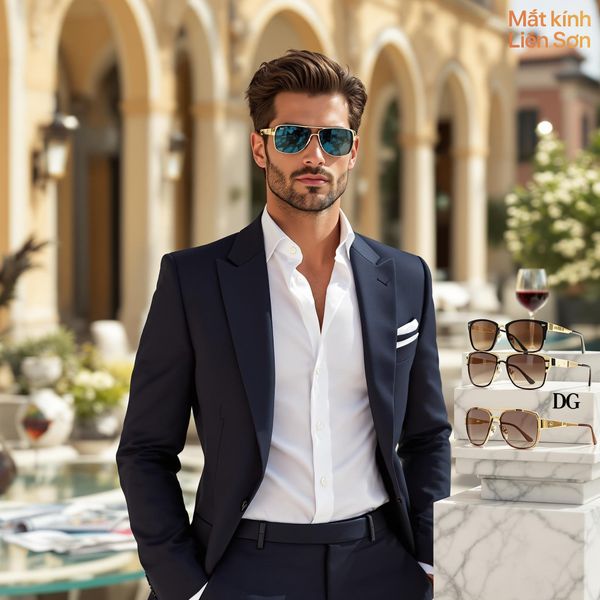 Bộ Sưu Tập Kính Mắt Nam Dolce & Gabbana SS25 - Đẳng Cấp & Khác Biệt | Mắt Kính Liên Sơn