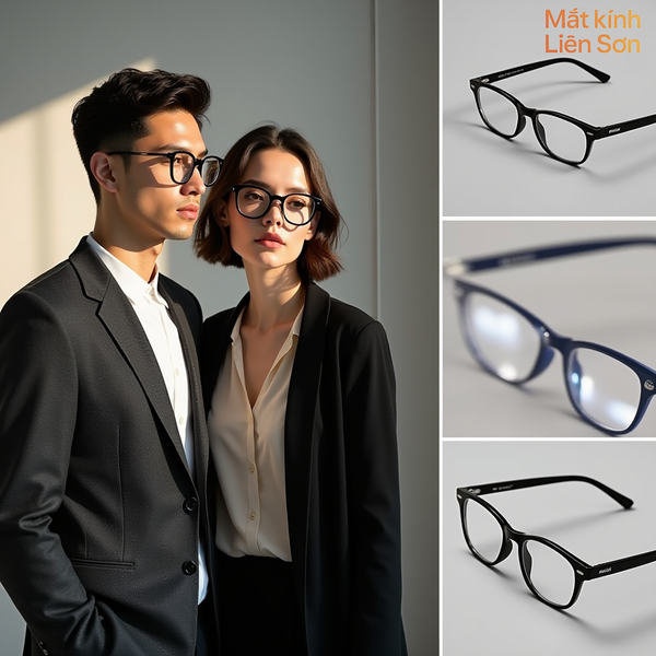Gọng Kính PARIM 87030 B1 - Phong Cách Hiện Đại, Thanh Lịch Vượt Thời Gian | Mắt Kính Liên Sơn