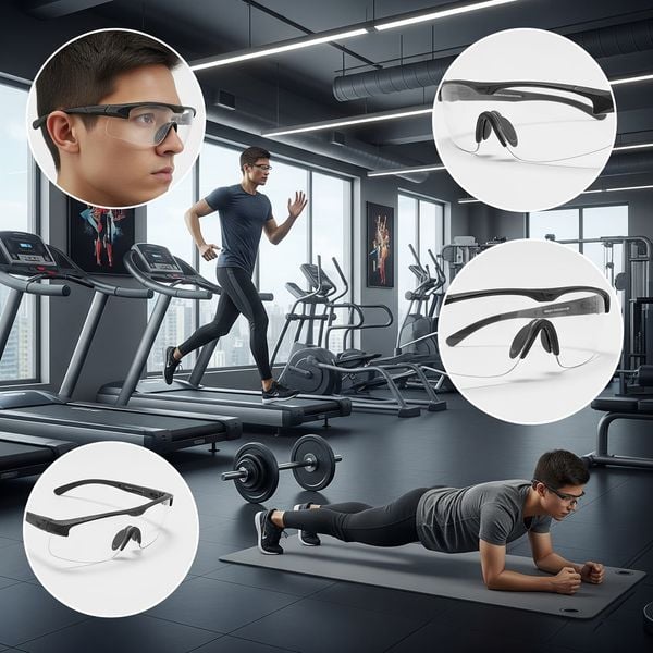 Kính Mắt Cho Người Tập Gym - Lựa chọn tròng và gọng tối ưu nhất