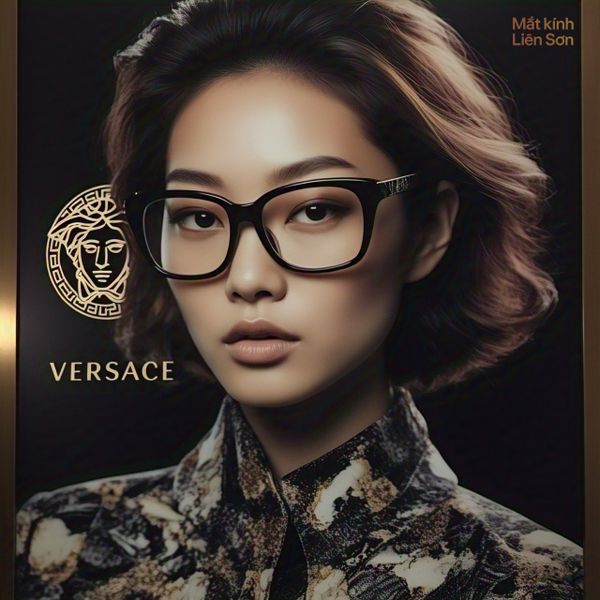 Versace Eyewear SS25 | Triệu Lộ Tư – Biểu tượng rạng rỡ của phong cách mới