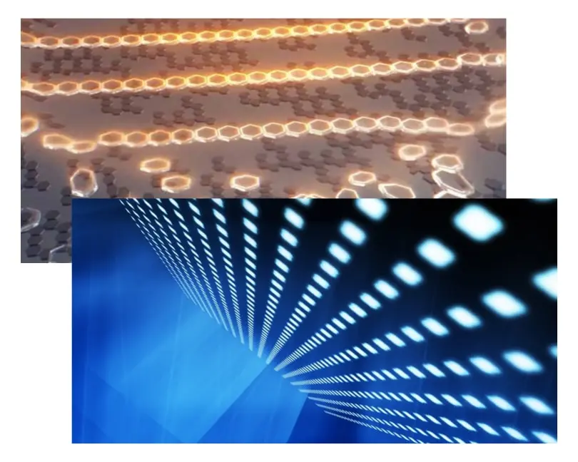 Minh họa công nghệ Dual Layer Matrix trên tròng kính