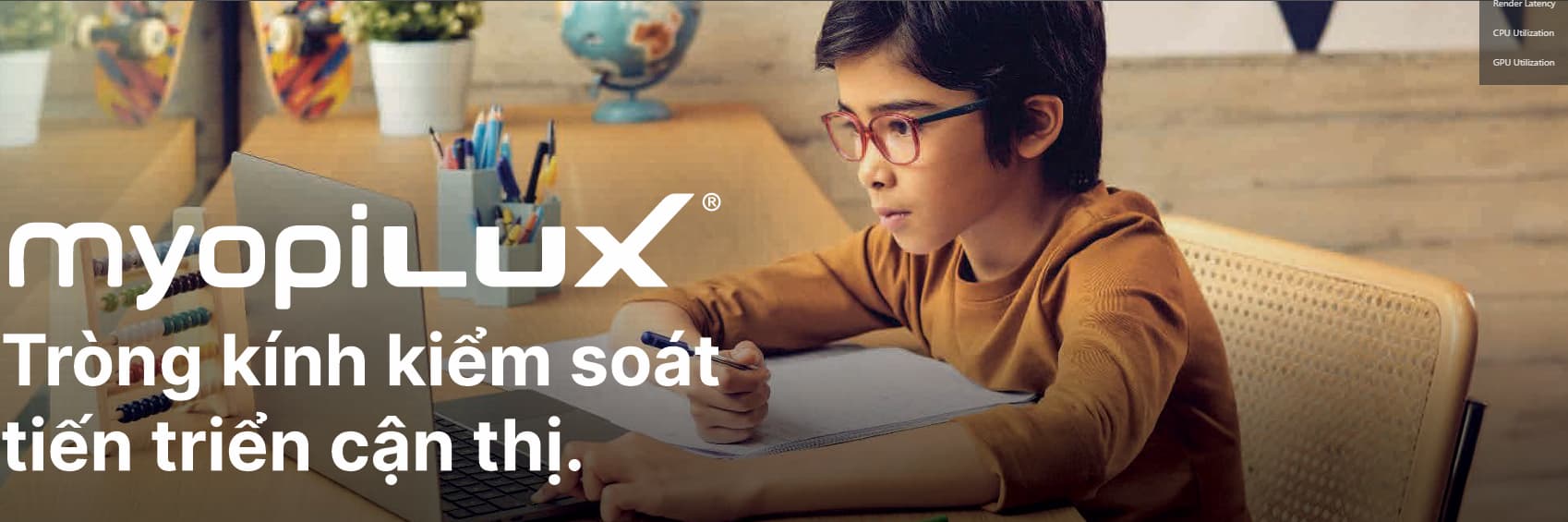 Tròng kính Myopilux - Giải pháp kiểm soát cận thị ở trẻ em