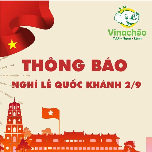 THÔNG BÁO NGHỈ LỄ QUỐC KHÁNH 02/09