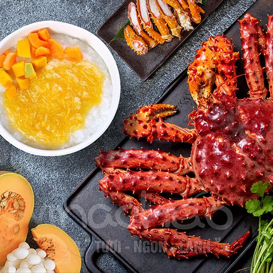 Cháo dinh dưỡng Vinachao - Cua Alaska