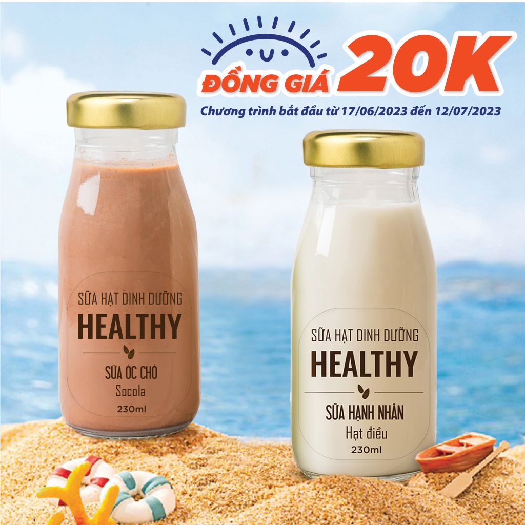 Sữa hạt dinh dưỡng Healthy cho cả gia đình