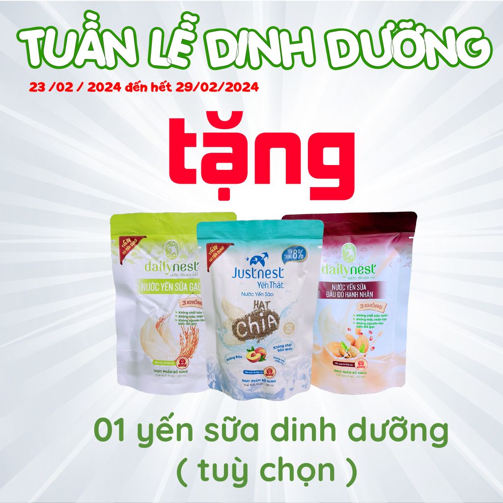 TUẦN LỄ DINH DƯỠNG - ƯU ĐÃI KHỦNG