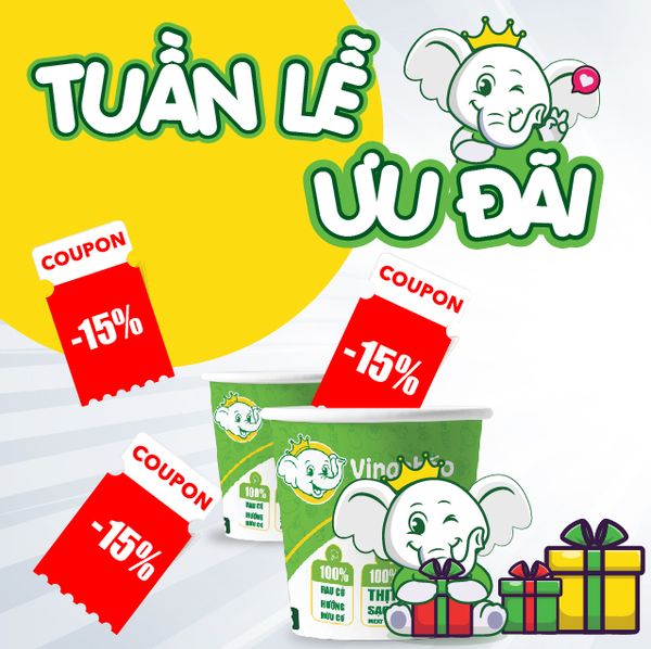 Tuần Lễ Ưu Đãi Tháng 7 Tại Cháo Dinh Dưỡng Vinachao