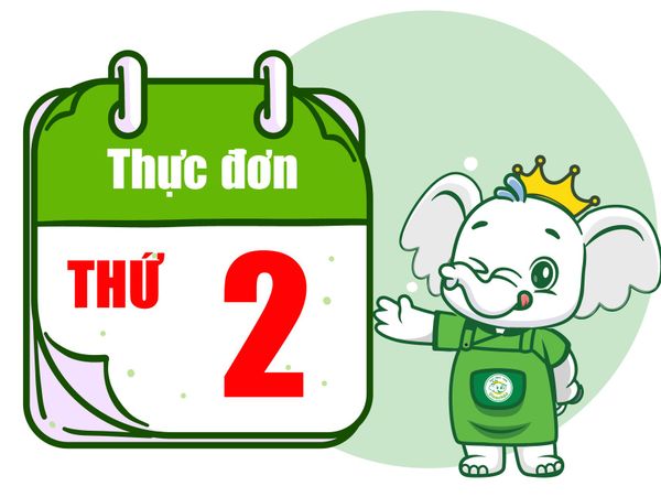 thực đơn cháo dinh dưỡng tuần thứ 2