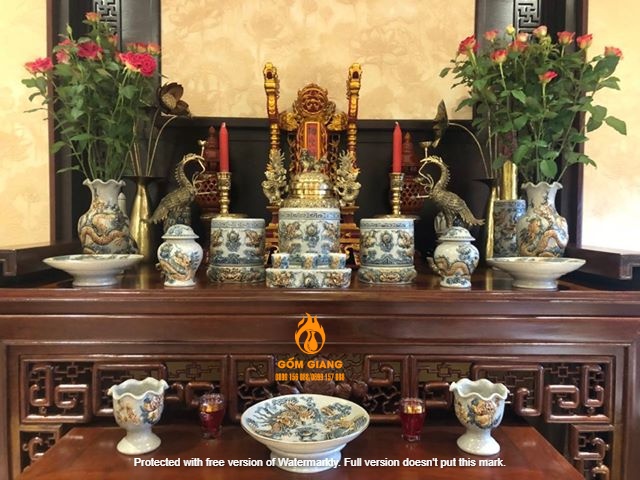 Cách chọn kích thước Bàn - Tủ thờ chuẩn theo Phong Thủy