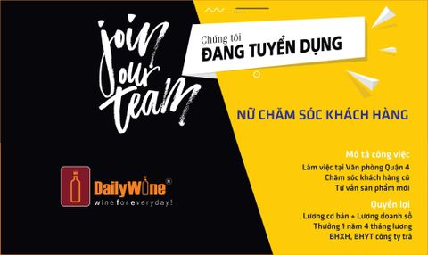 (Tháng 2/2021) TUYỂN DỤNG CHĂM SÓC KHÁCH HÀNG