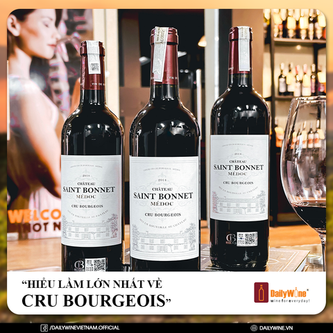 HIỂU LẦM LỚN NHẤT VỀ “CRU BOURGEOIS”