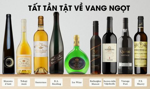 Tất tần tật về vang ngọt