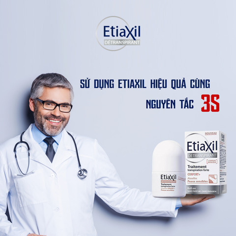 Sử dụng Etiaxil như thế nào là hiệu quả và không gây cảm giác khó chịu ?