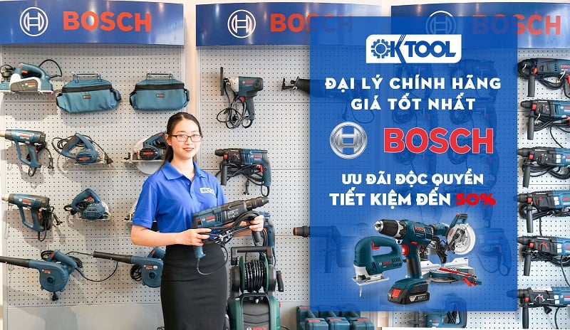 Máy khoan Bosch chính hãng: Mua ở đâu uy tín, giá tốt?