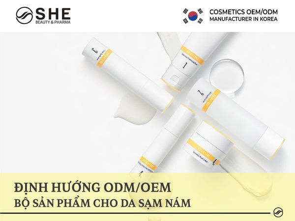 bộ sản phẩm cho da sạm nám