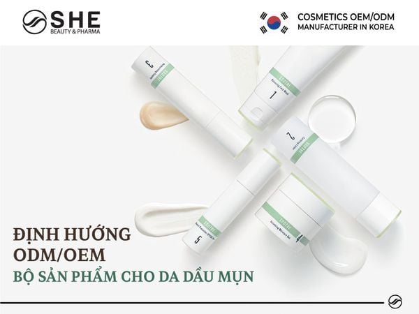bộ sản phẩm cho da dầu mụn