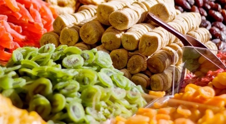 Trái cây sấy dẻo 3 KHÔNG bán tràn lan kém chất lượng