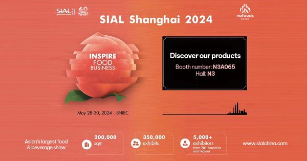 Sản Phẩm Tiêu Dùng Nafoods Trưng Bày Tại Sial Shanghai 2024