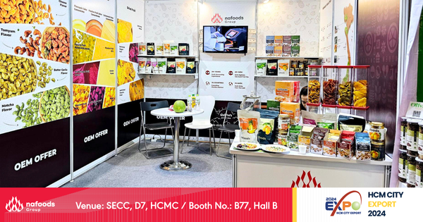 Nafoods Tham Gia Hội Chợ Hàng Việt Nam Xuất Khẩu - HCMC Export 2024