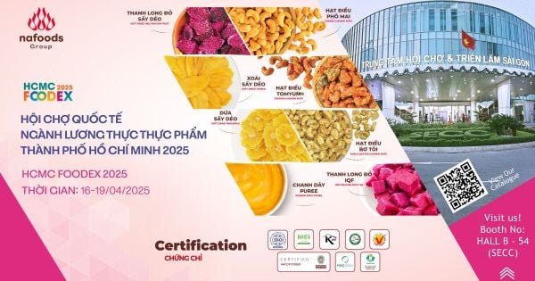 Mở Rộng Thị Trường: Nafoods Tham Gia Hội Chợ Foodex 2025