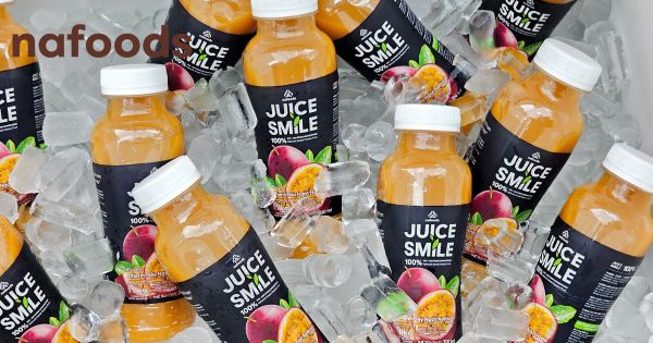 Tận Hưởng Hương Vị Tươi Mát Tự Nhiên Với Nước Puree Chanh Dây Ngọt Juice Smile