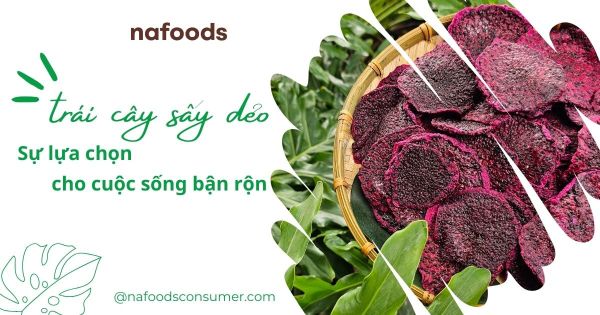 Trái Cây Sấy Dẻo Sự Lựa Chọn Hoàn Hảo Cho Cuộc Sống Bận Rộn