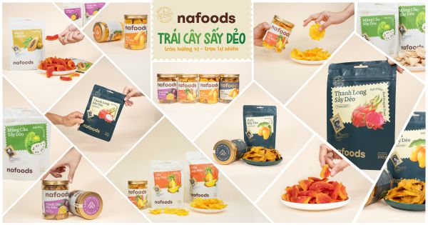 Trái cây sấy dẻo giá sỉ chất lượng, uy tín hàng chính hãng Nafoods