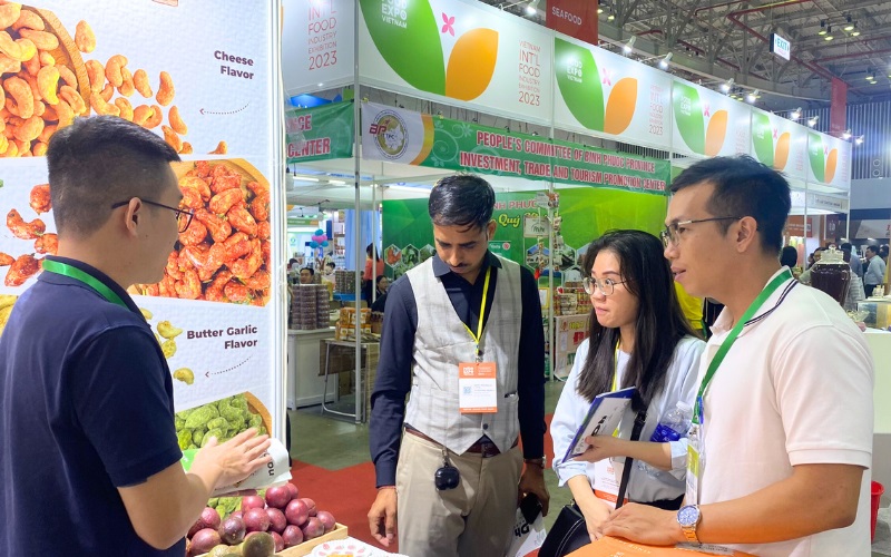 Nafoods tai vietnam foodexpo 2023