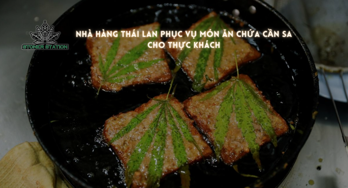 Nhà hàng Thái Lan phục vụ món ăn chứa cần sa cho thực khách