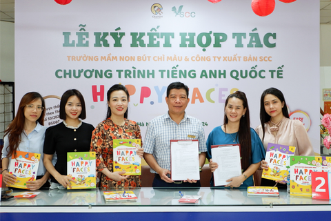 Lễ ký kết triển khai Chương trình Tiếng Anh Quốc tế Happy Faces tới Hệ thống trường Mầm non Bút chì màu