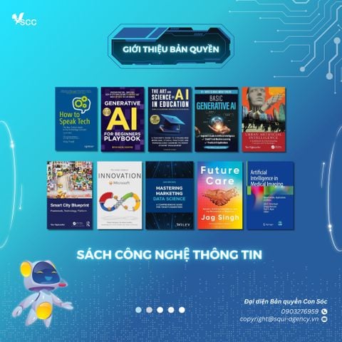 [Giới thiệu bản quyền] 10 cuốn sách thú vị về AI