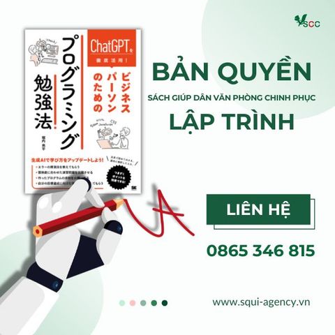 Bản quyền sách giúp dân văn phòng chinh phục lập trình