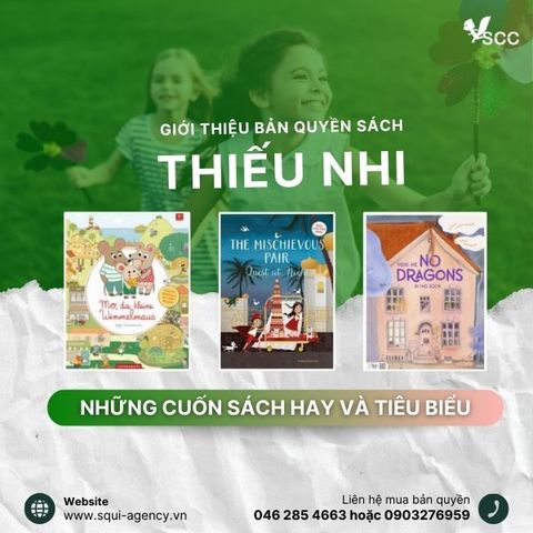 SCC giới thiệu sách bản quyền - Dành cho thiếu nhi phần 3