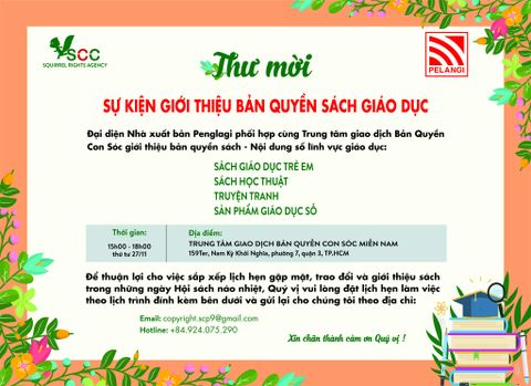 [SCP - Pelangi Publishing] Sự Kiện Giới Thiệu Sách Giáo Dục