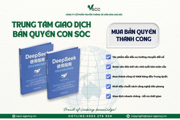 SCC mua bản quyền thành công cuốn sách 