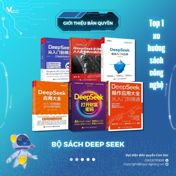 [Giới thiệu bản quyền] Bộ sách Deep Seek - Top 1 xu hướng sách công nghệ