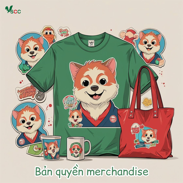 Bản quyền merchandise là gì